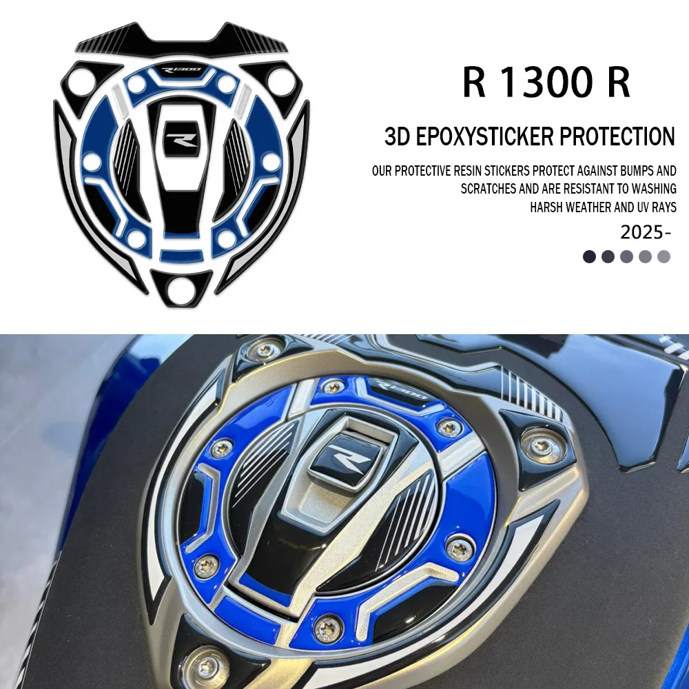

Защитная наклейка 3D R1300 R на крышку топливного бака мотоцикла для R 1300 R 2025-2026, аксессуары R1300R