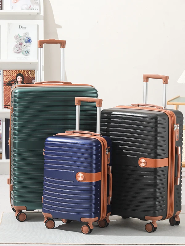 

Large Capaci Expandable 20 Inch Carry-On Retro Sle Suitcase with Lo Universal Wheel Tsa Password Lo ABS+Pc Material