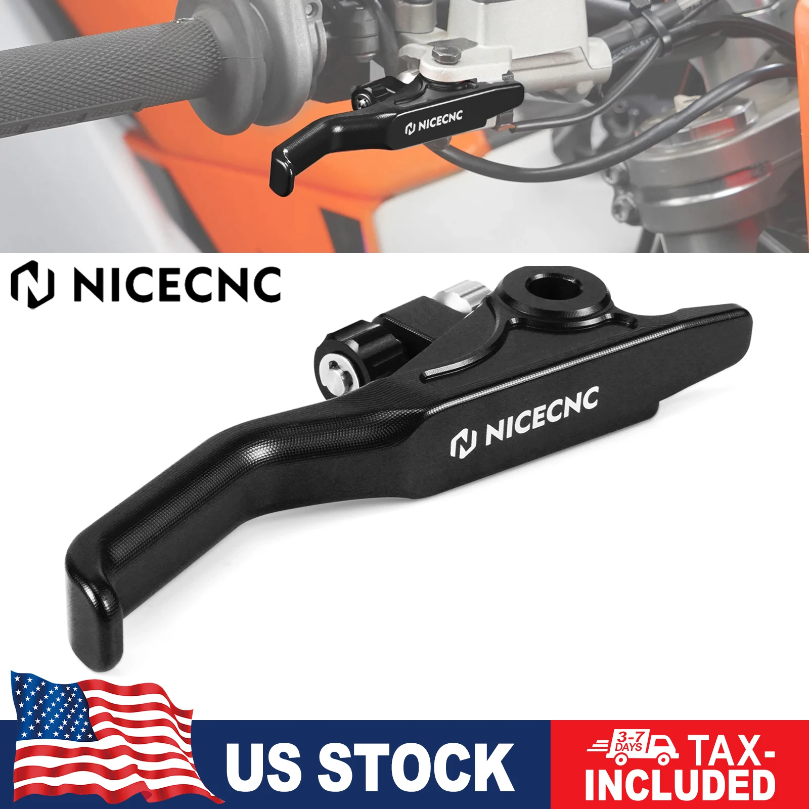 

NICECNC For STARK VARG MX STARK VARG EX Electric Dirt Bike 2024 2025 Shorty Brake Lever Billet Aluminum
