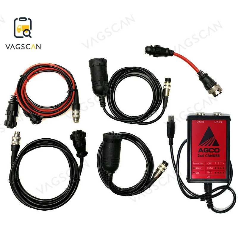 2023  Electronic Diagnostic Tool For AGCO CANUSB EDT Interface Heavy Duty Agricultural Diagnosis Scanner