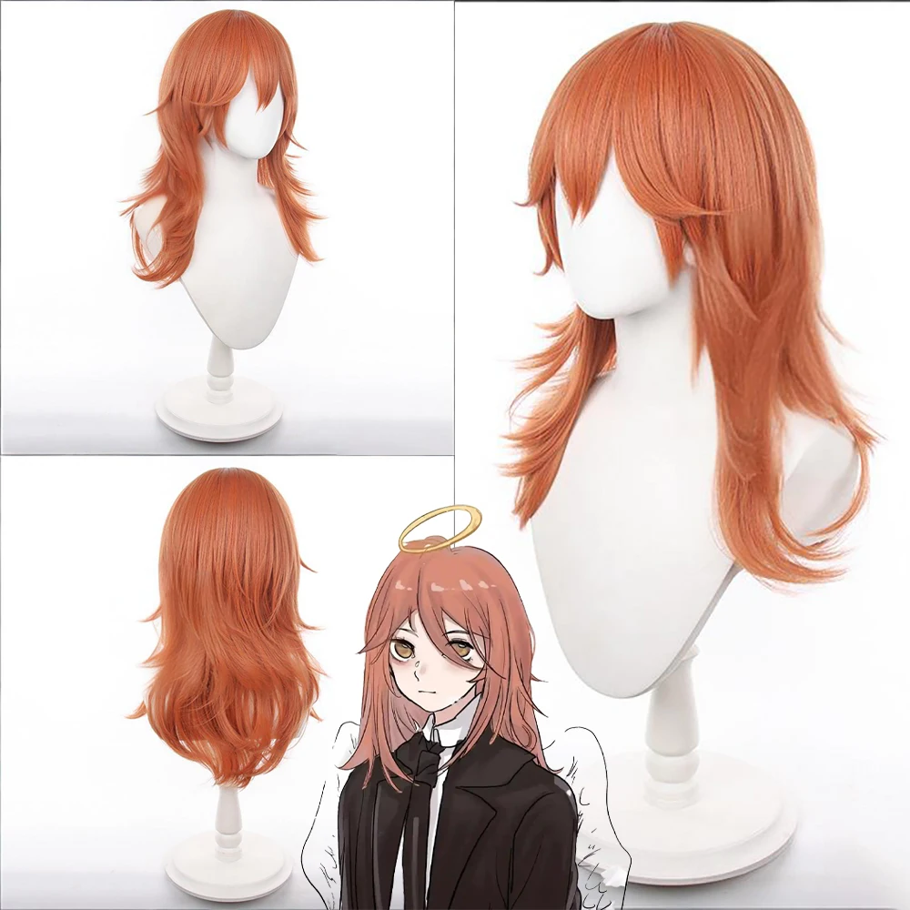 

Anime Chainsaw Man Angel Devil Cosplay Synthetic Hair Suitable for Women Daily Theme Party Role Play Heat-Resistant Layered Wig