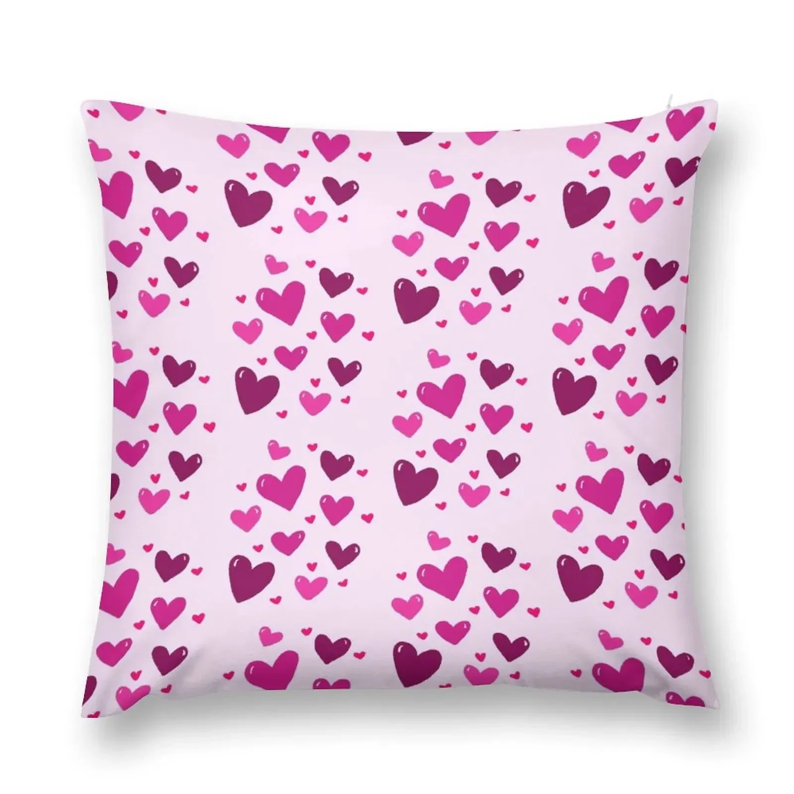 

Doodle Hearts Throw Pillow Sofa Cover Sofa Cushions Decorative Cushion Cover pillow
