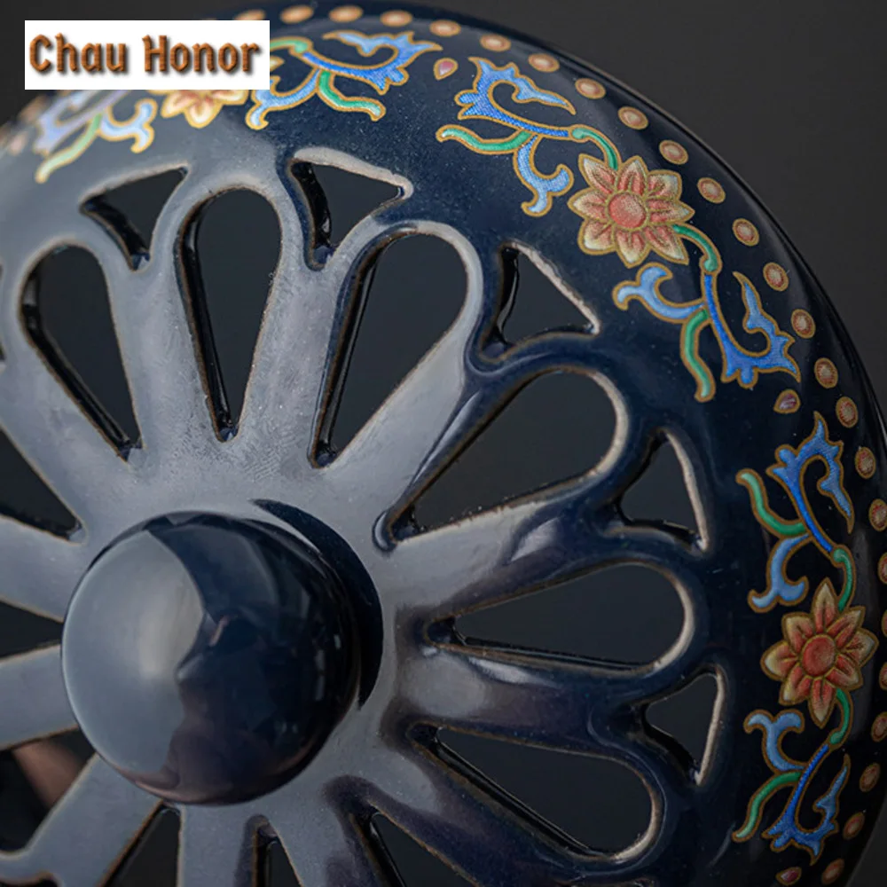 Enamel Color Electronic Incense Burner Perfume Powder Oil Essence Regular Aromatherapy Furnace Heating Electric Burner Holder