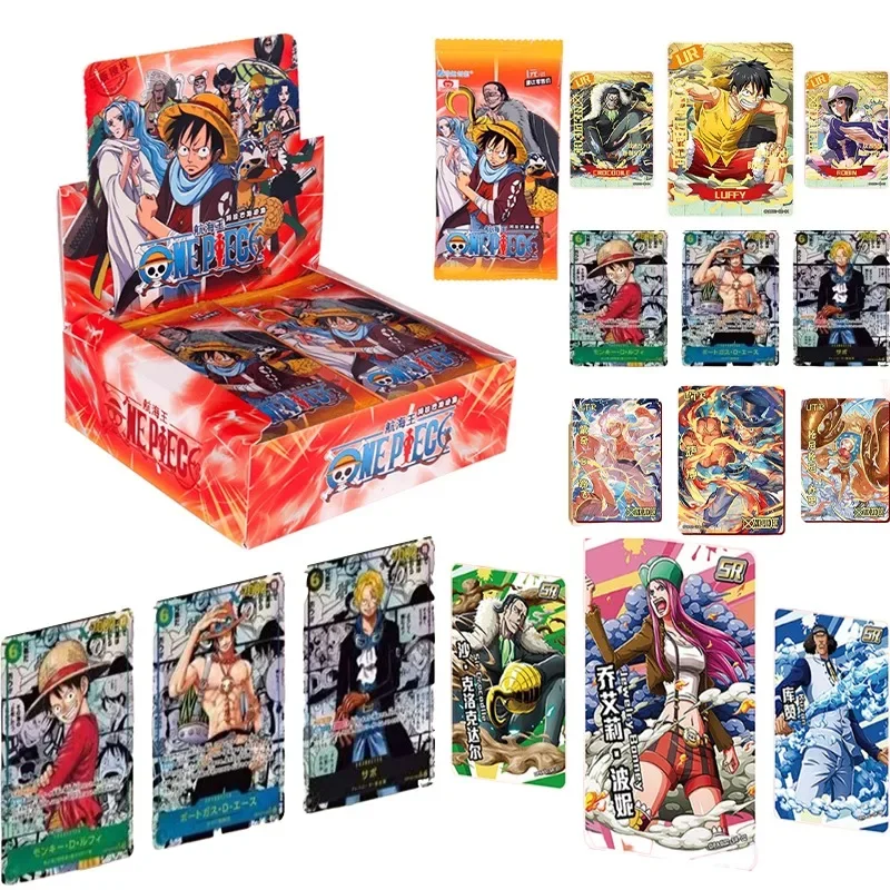 

Bandai Genuine One Piece OPCG Card Dawn of Adventure Collection Card Japanese Manga Pirate Group Luffy Anime Peripheral Gift Toy