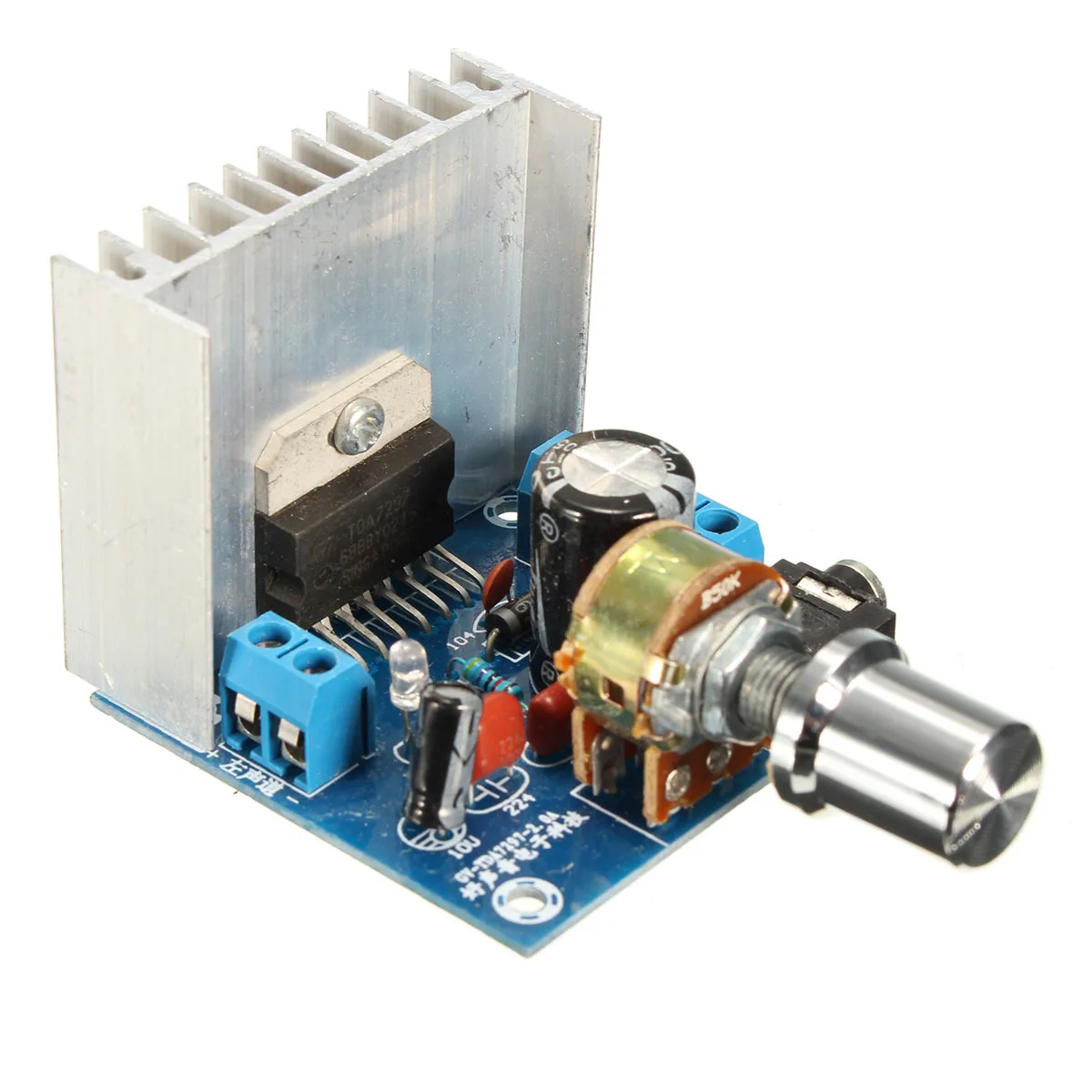 DC 9-15V High Quality Audio Power Amplifier TDA7297 No Noise amp Module Double Channel 2x15W Digital Sound amplifier board
