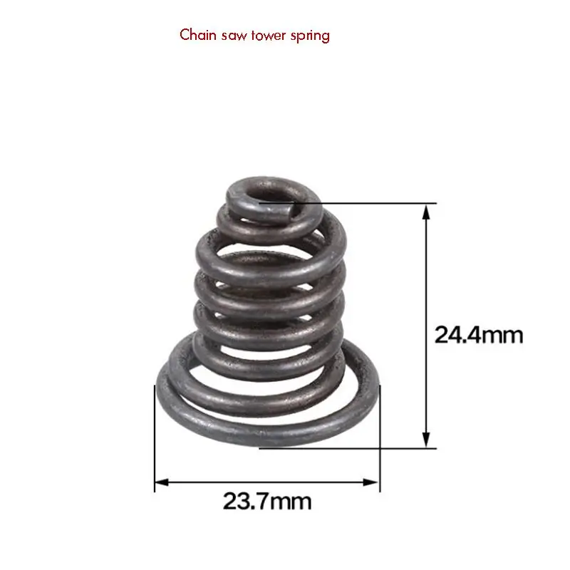 52/58 Chain Saw Shock Absorber Tower Spring Seat Replaces Gasoline Saw Shock Absorber Spring Stop Chain Block Spring цепная