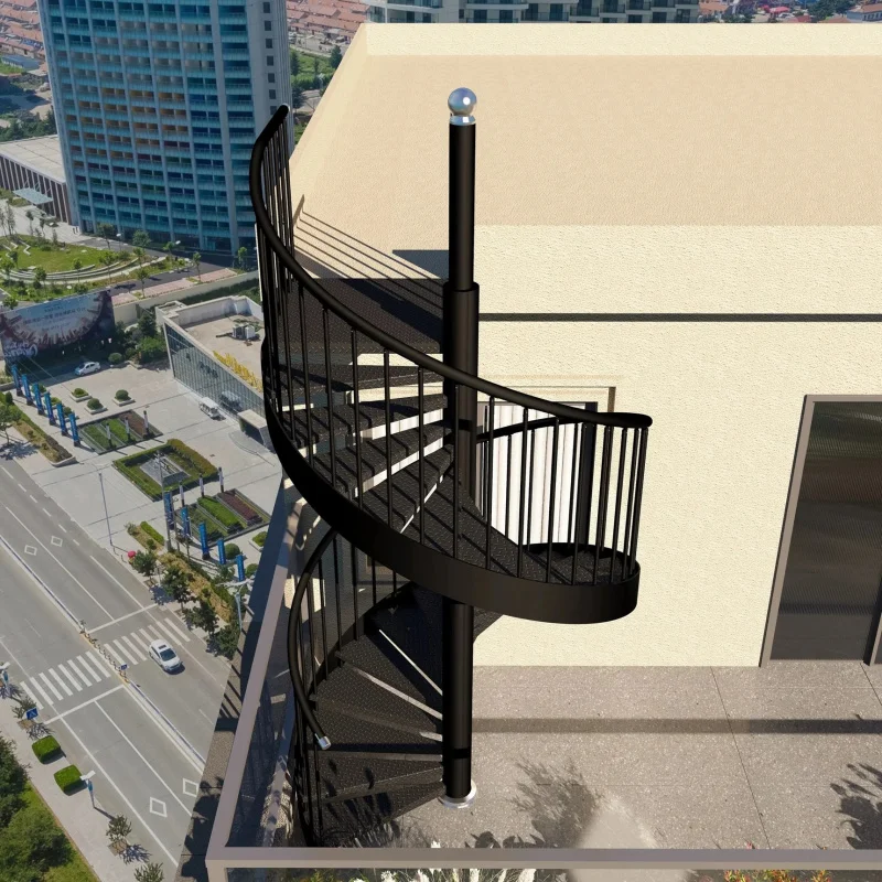 custom.Bestselling Modern Metal Staircase  Durable Easy to Assemble Apartment Interiors