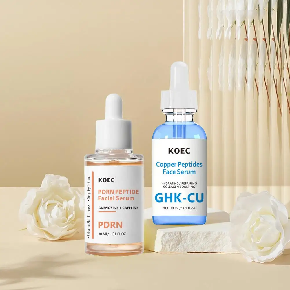 

﻿30ml KOEC Copper Peptides Essence Moisturizing GHK-CU PDRN Peptide Repair Skin Barrier Facial Essence Deep Hydration Skincare