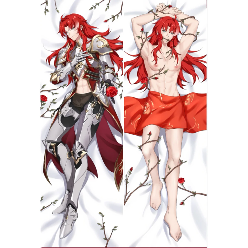 Honkai: Star Rail Argenti Dakimakura 2WAY Hugging Body Pillow Case Gift Anime Sexy Pillow Case Otaku Cushion Cover