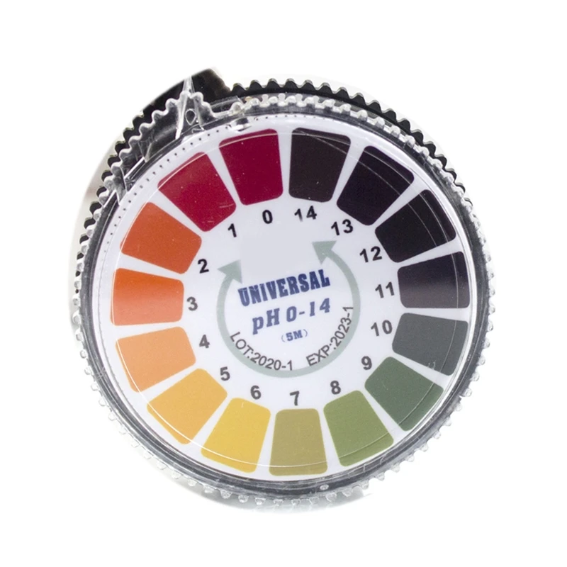 Strisce di carta per Test pH universali strisce reattive per pH rotolo pH misura gamma completa 0-14 16.4 piedi/rotolo cibo per il corpo pesce del suolo per Drop Shipping