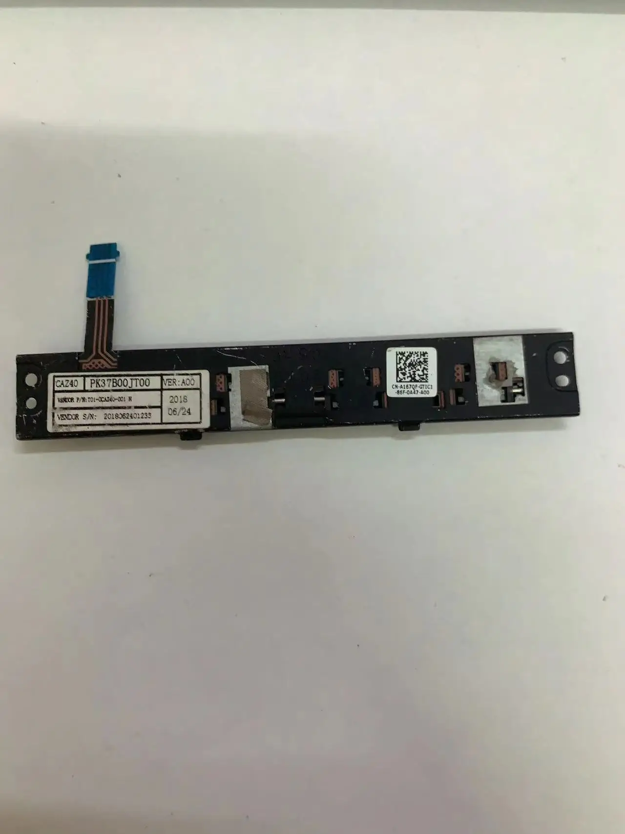 For Dell  Latitude 5289 7389 7390  Laptop Touchpad Mouse Click Buttons Board CN-A167QF A167QF