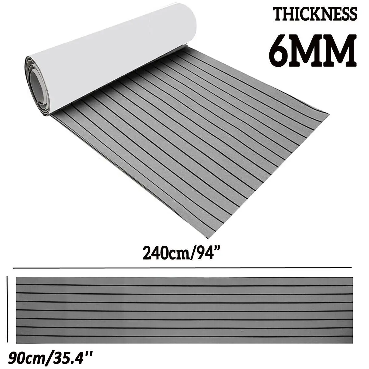 6mm Flooring Teak EVA Foam Boat Teak Decking Sheet 35