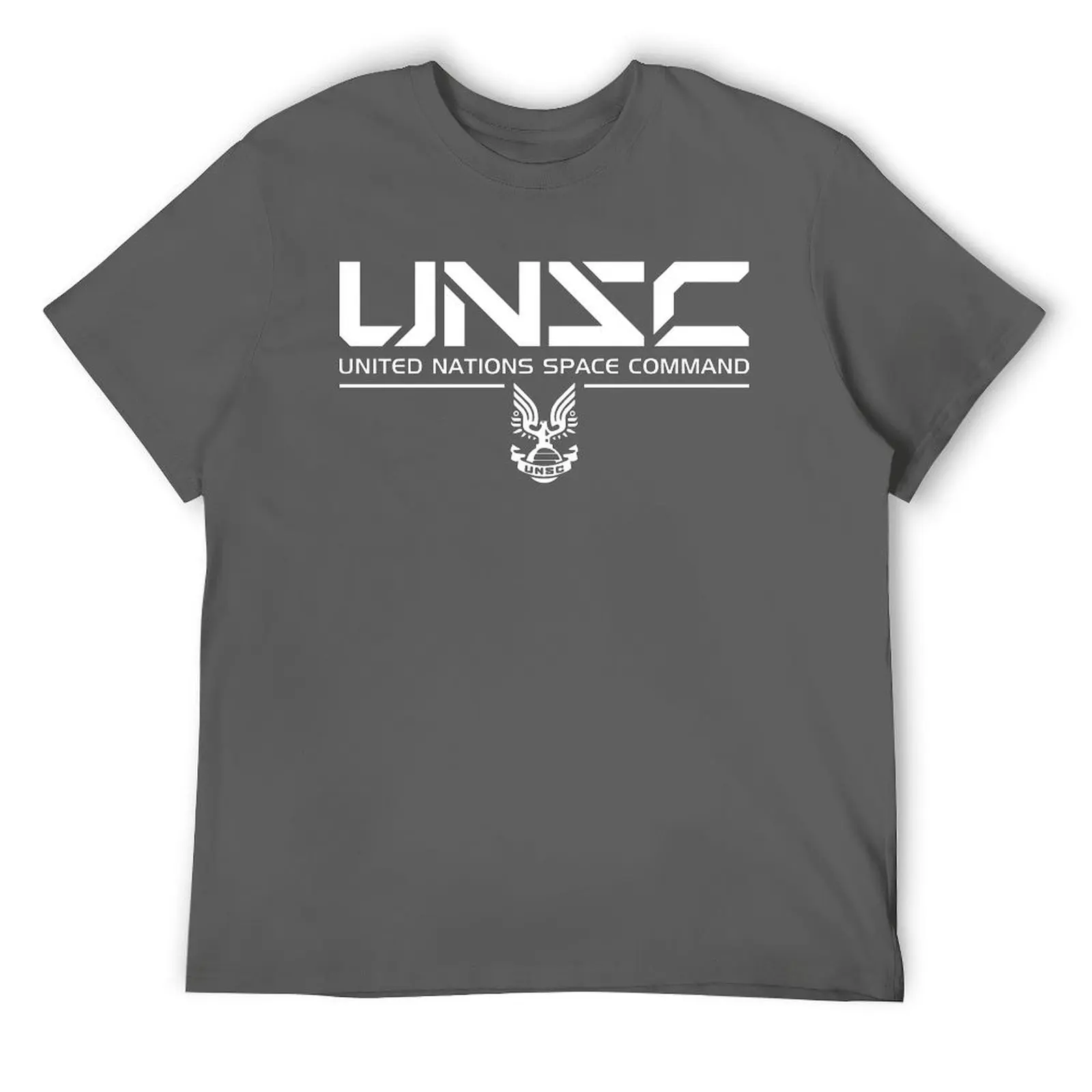 

UNSC Shirt White T-Shirt cotton graphic tees vintage clothes mens big and tall t shirts