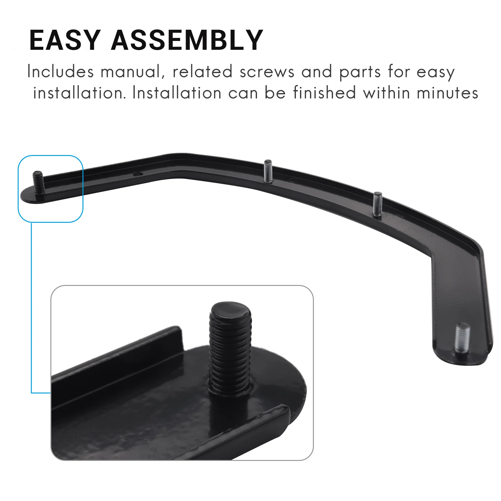 Universal VESA Mount Adapter Kit, Non-VESA Adapter for 17 to 29 Inch Monitor Screens to 75X75 and 100X100 VESA Mount