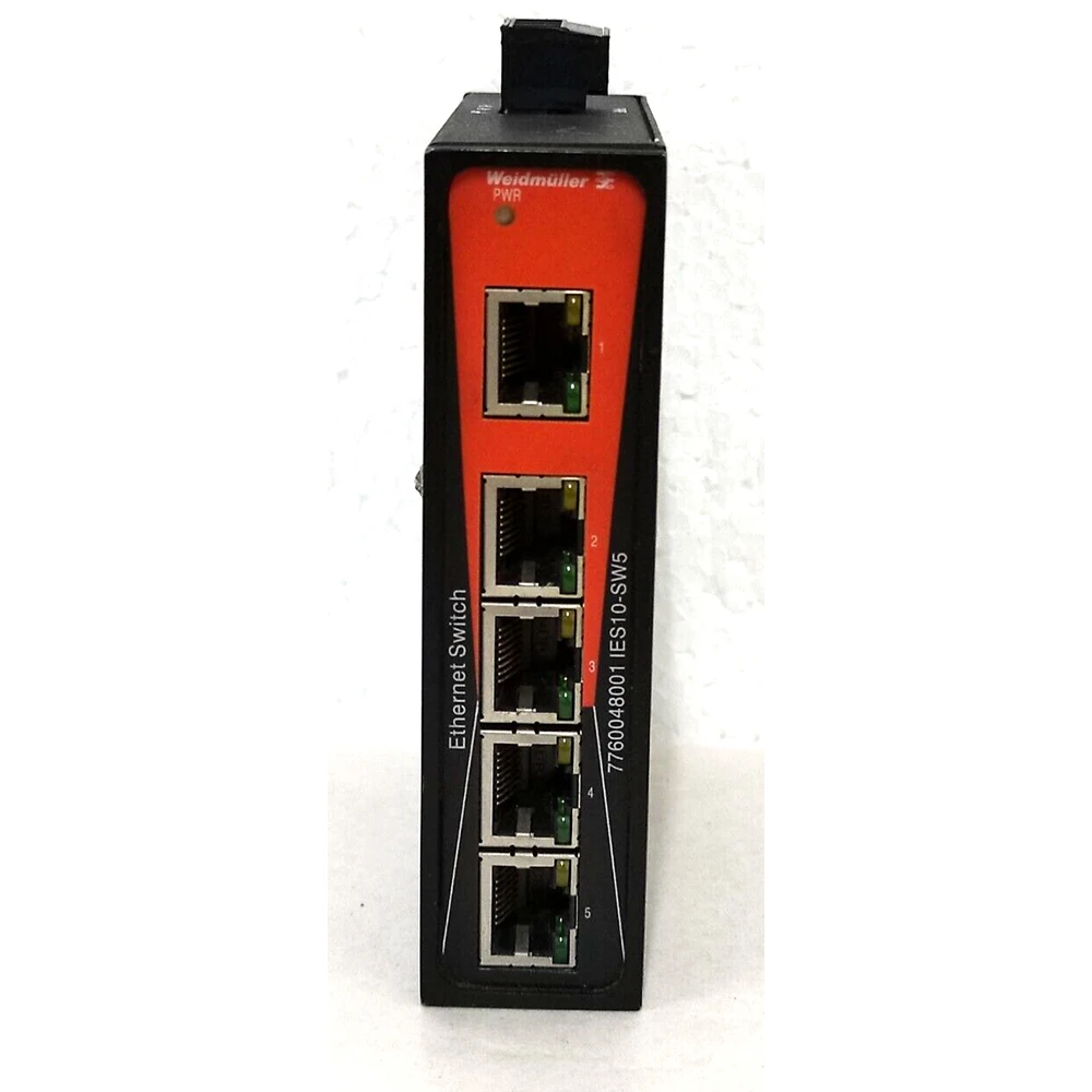 

For Industrial Ethernet Switch 7760048001. Non-network Management Type. IES 10-SW5 Fast Ship Work Fine High Quality