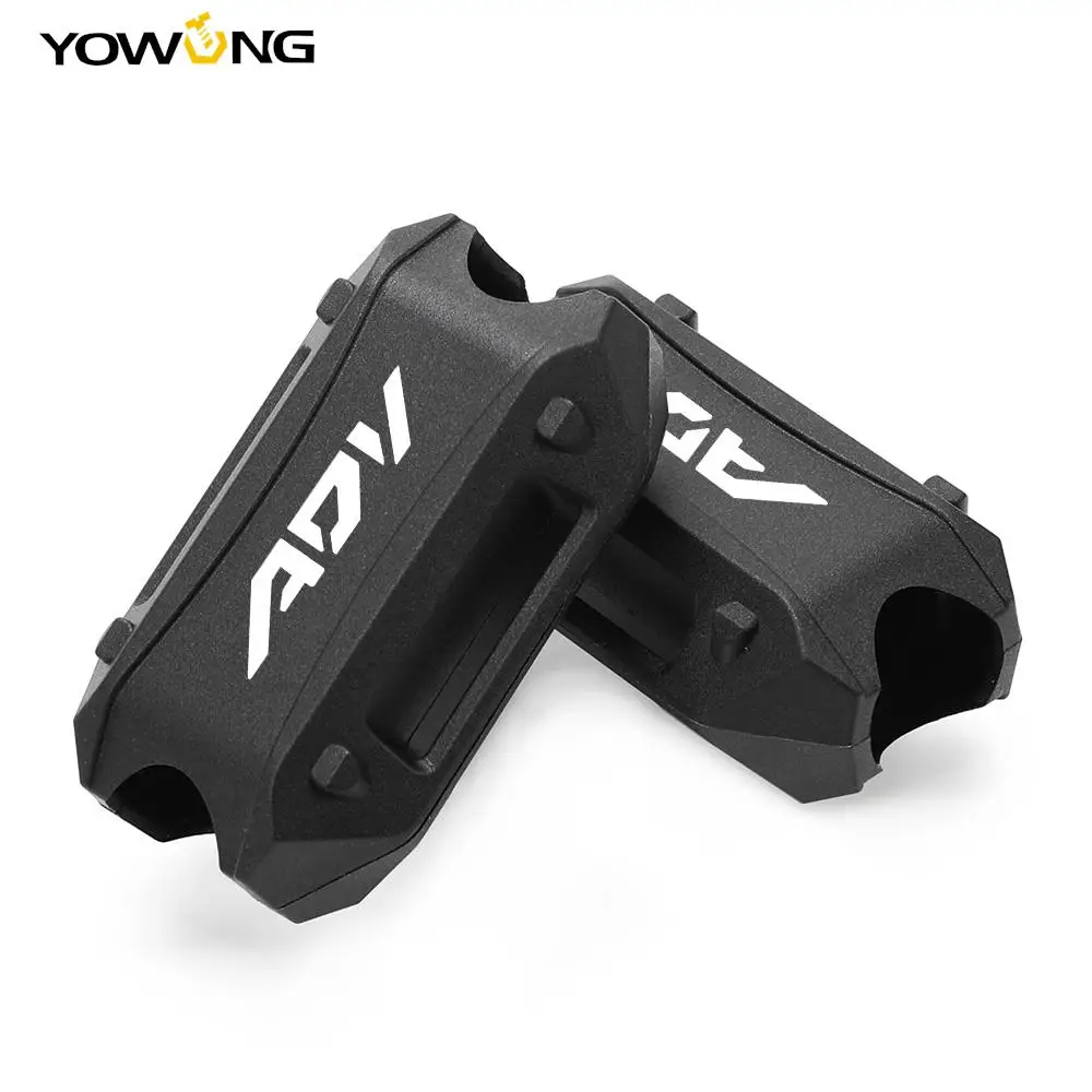 FOR HONDA ADV150 2019-2020 ADV350 ADV 350 Motorcycle 25mm Crash Bar Bumper Engine Guard Protection Decorative Block ADV 150