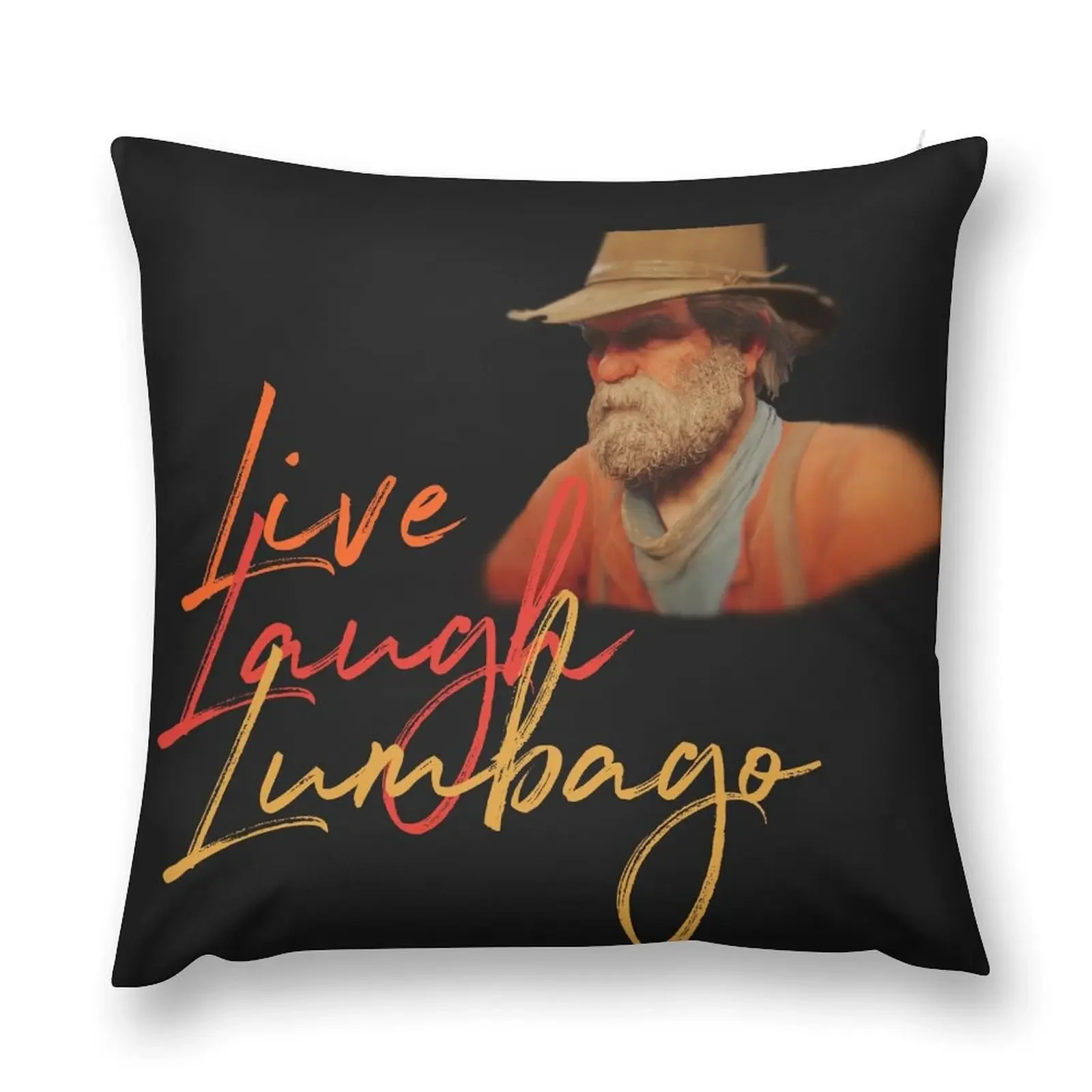 Live, Laugh, Lumbago Throw Pillow Christmas Pillow Covers Christmas Covers luxury decor pillow