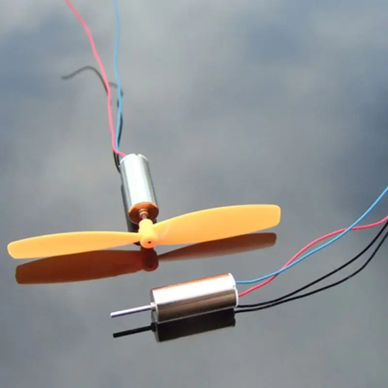 3.7V 45000RPM Micro DIY Helicopter Coreless High Speed Motor No Propeller for Micro 4  Aircraft Quadcopter