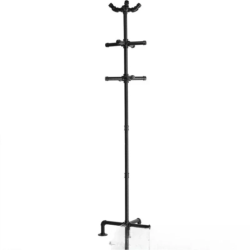 

Industrial air duct coat rack, bracket, indoor floor rack for hanging coat, hat, water pipe, scarf rack