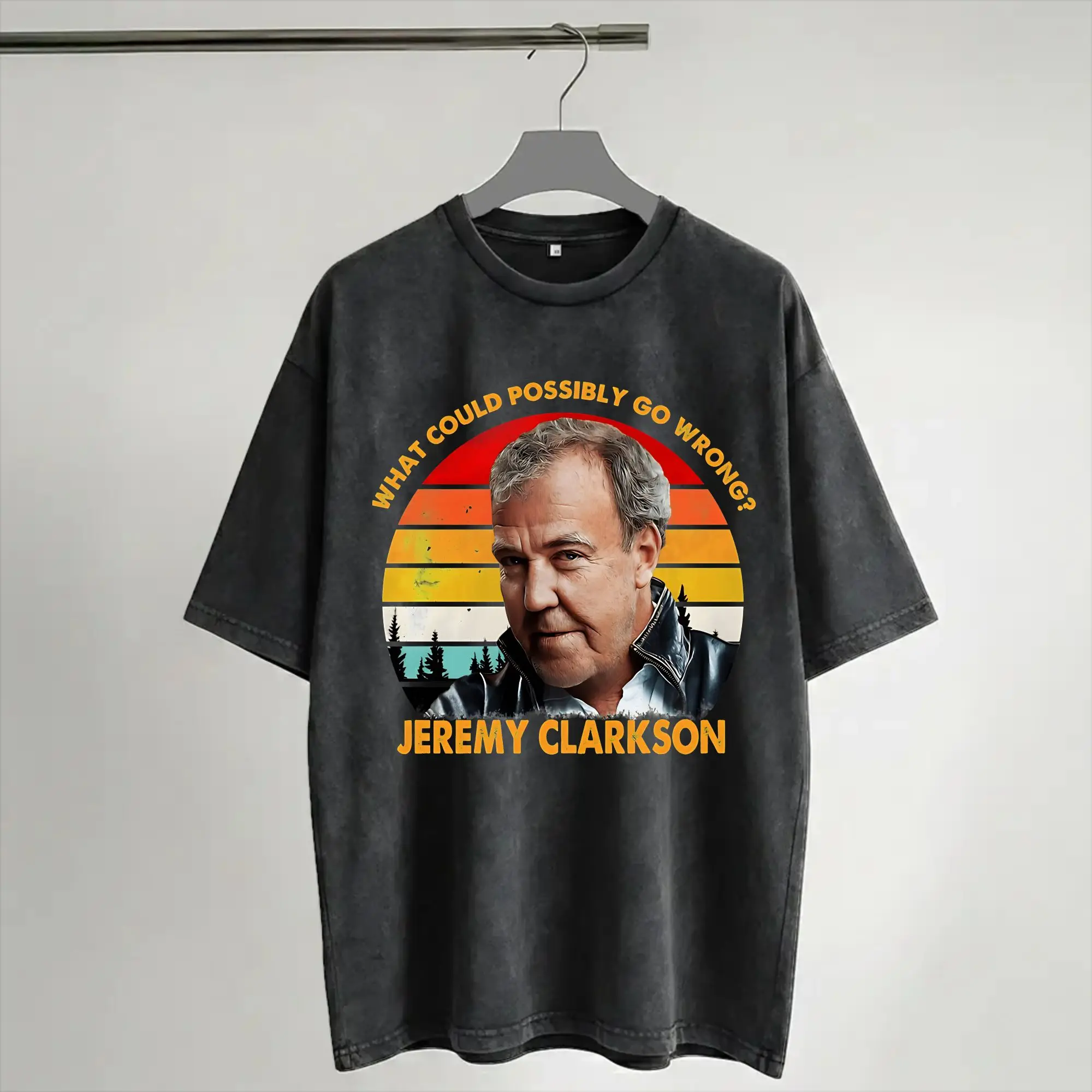 2026 result Washed Shirt Merch Harajuku T-Shirts  for Men Women Tee