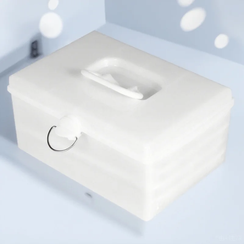 

Mahjong Box Large Capacity Plastic Storage Holder Smooth Edges Portable Household Organizer Case Multipurpose Use