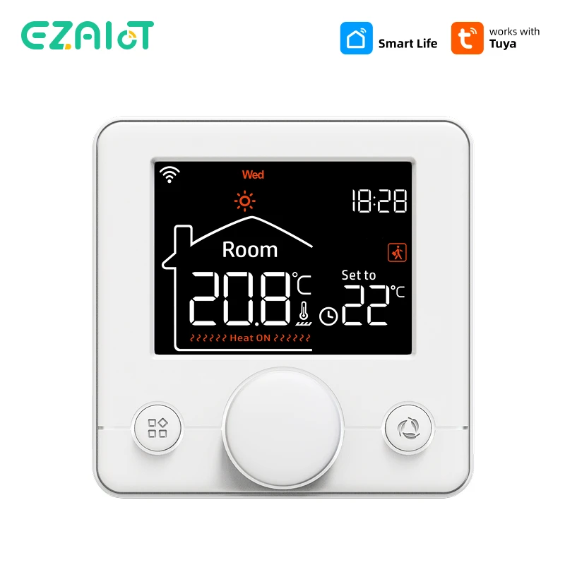 EZAIOT tuya smart home thermostat water electric floor heating gas boiler WiFi temperature remote controller with google alexa