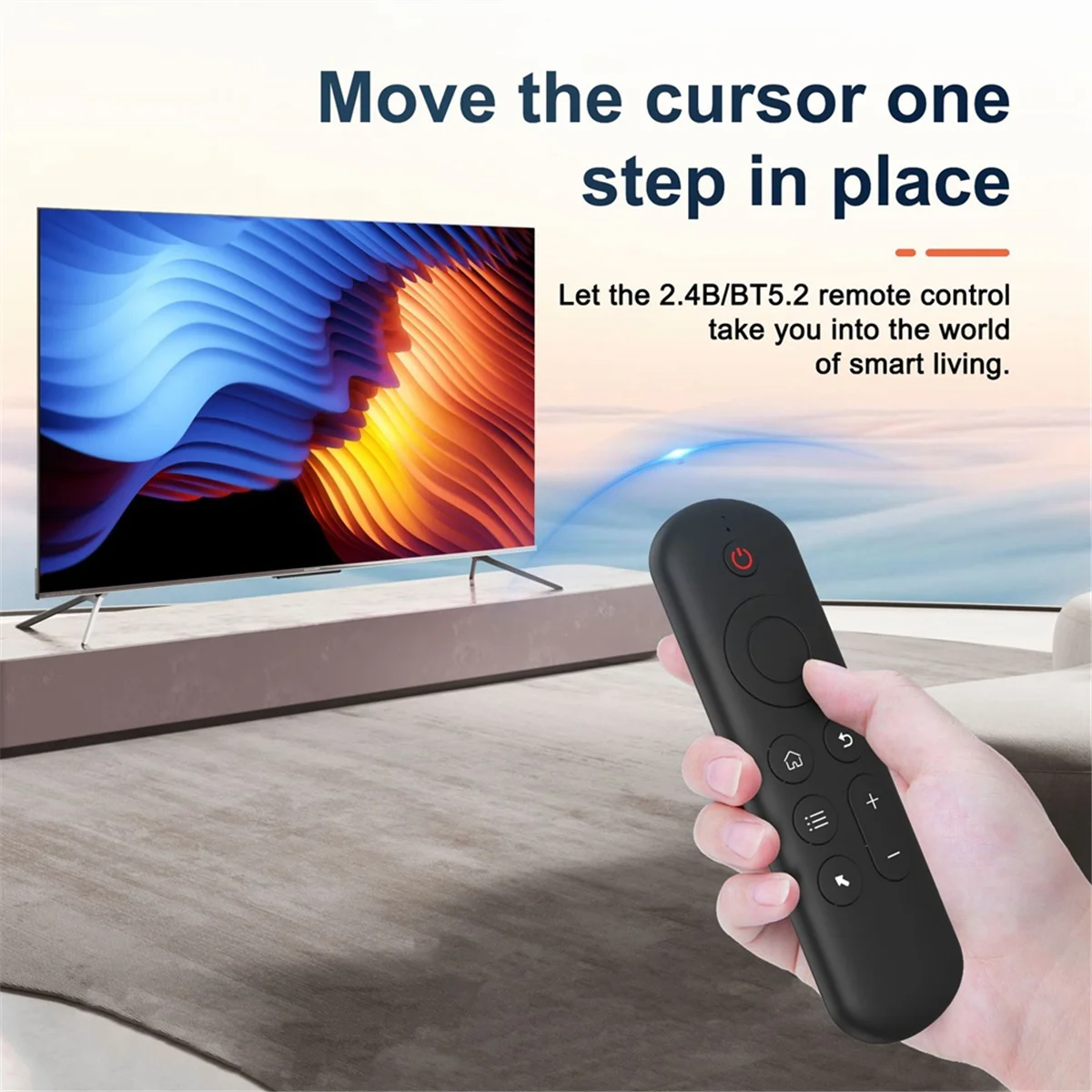 M5 IR 2.4G Air Mouse Remote Touchpad for Android TV Box PC Mini Wireless Keyboard Flying Mouse(With Color Backlit)