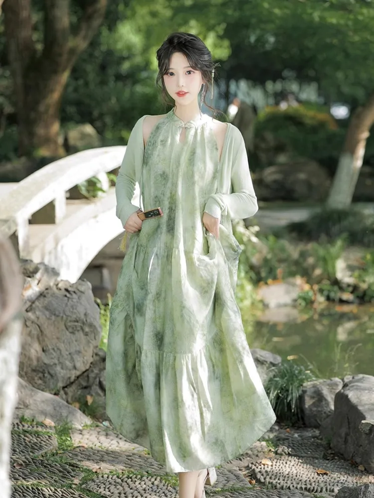 Kleider ärmellos für Damen, für Damen, Party, Hochzeit, Sommer, Rayon, Kordelzug, gerüscht, Maxi, ausgestellter elastischer Bund, Festival, Reisen