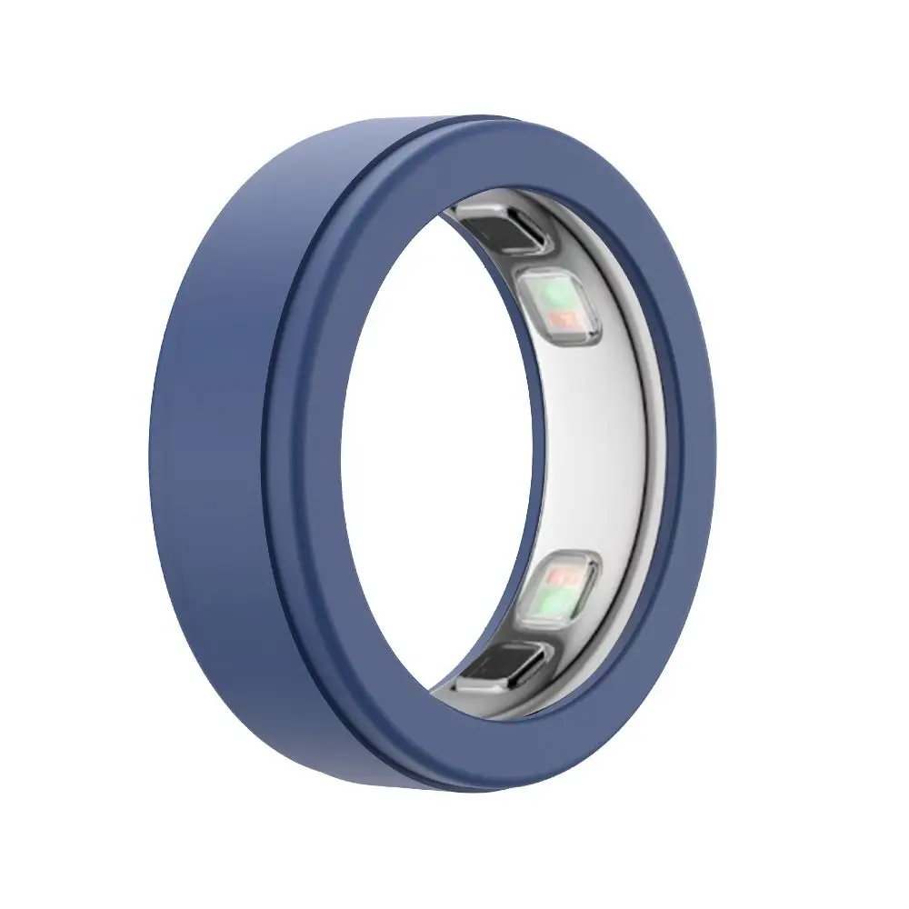 Silicone Smart Ring Protective Case Elastic Anti Fall Ring Cover Dustproof Anti-Scratch Ring Protector for Oura Ring 5