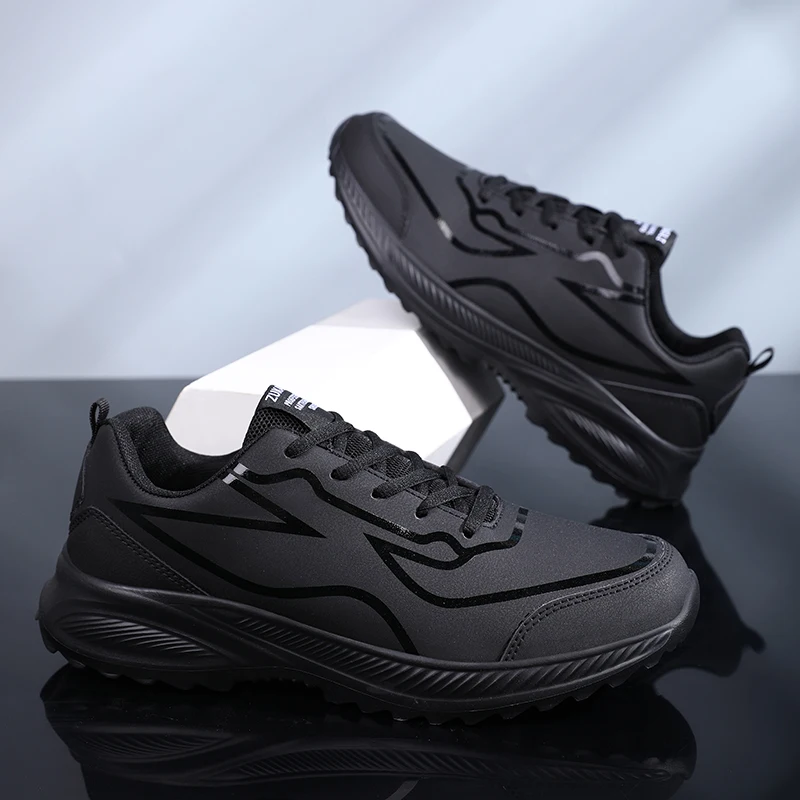 

YRZL Mens Sneakers Running Non Slip Breathable Mesh Lightweight Sports Walking Shoes for Men Comfortable Big Size Casual Shoes
