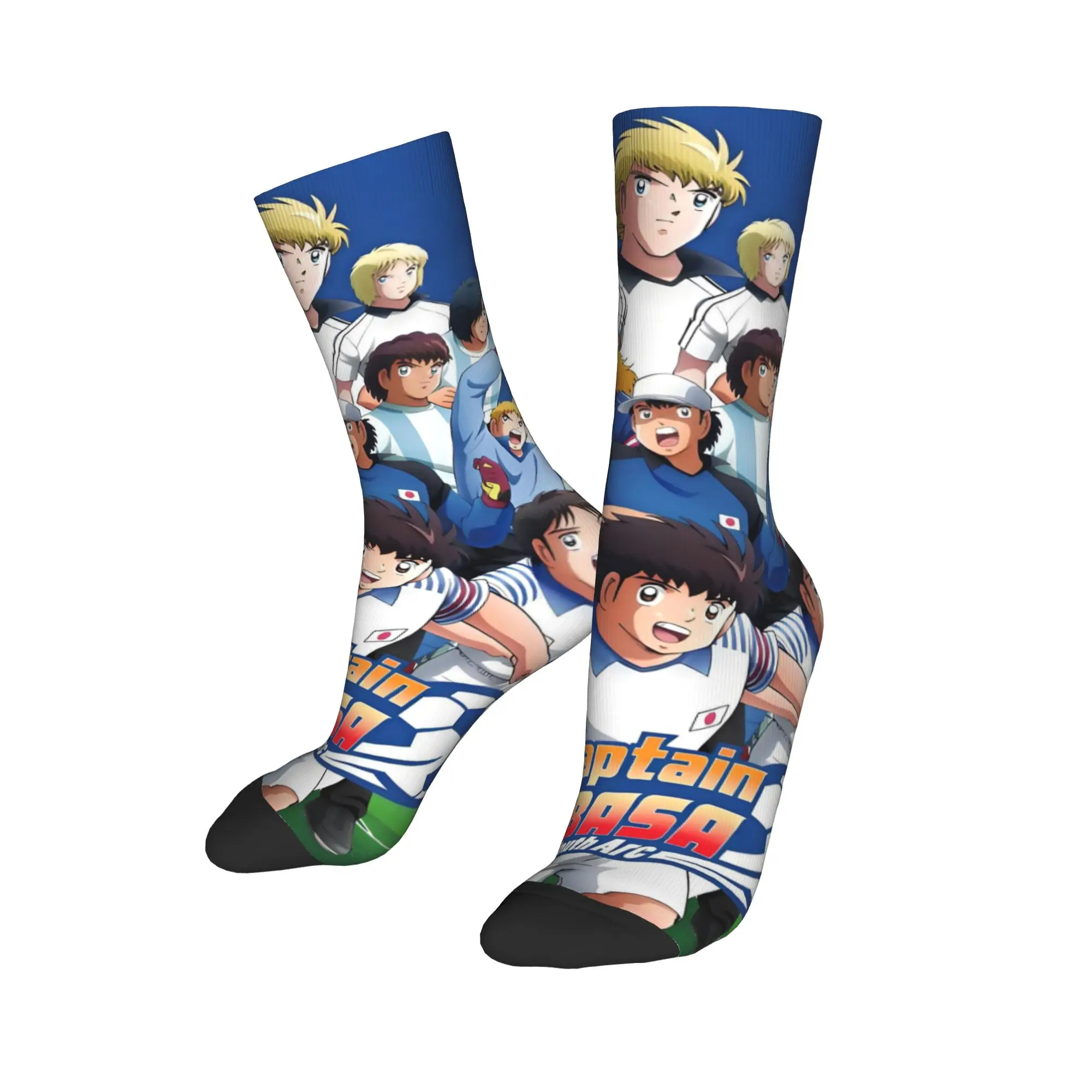 

Мужские носки Captains T-Tsubas на заказ, унисекс, крутые носки с 3D принтом, японские футбольные манги
