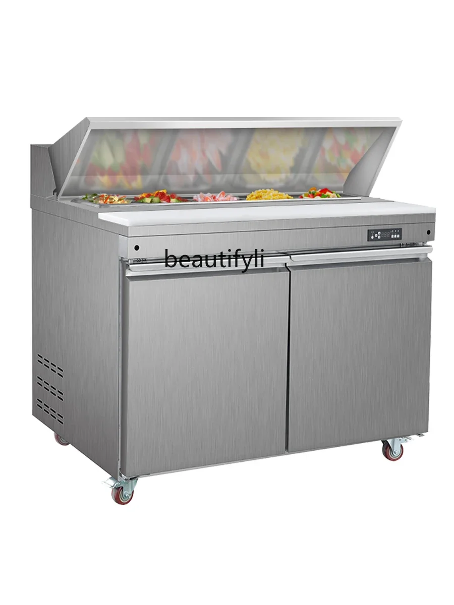 

Лидер продаж, коммерческие гранулы для пиццы с воздушным охлаждением, шкаф для салата с прорезями, витрина для фруктов и рыбалки, холодильная свежая витрина