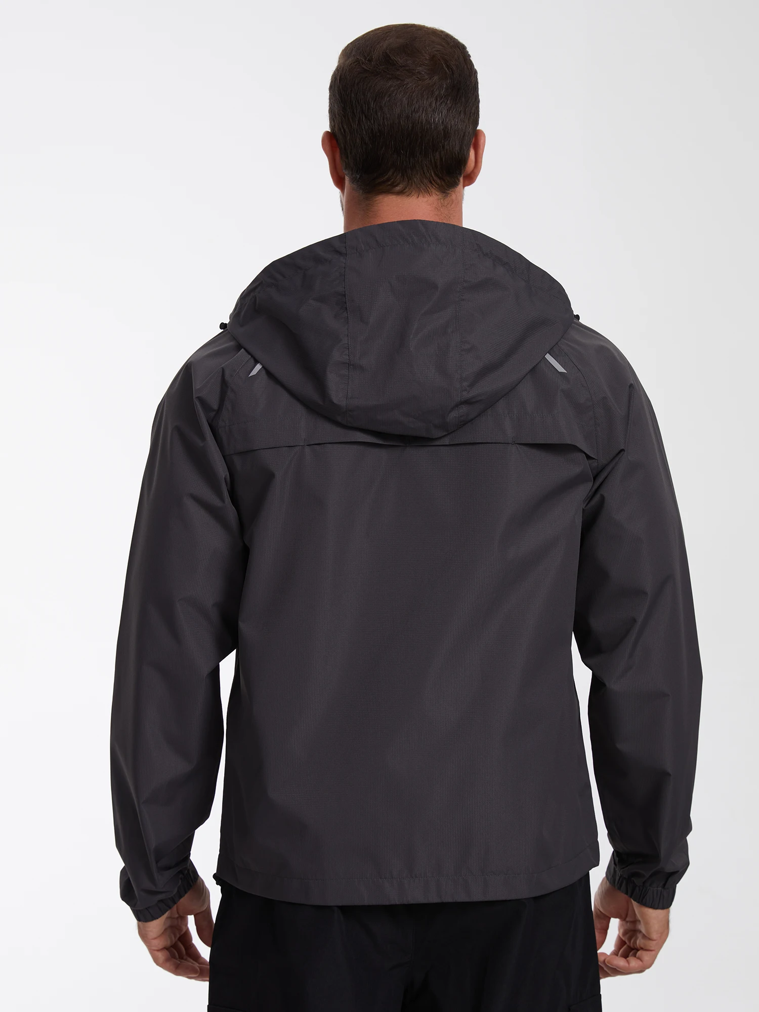 Sommerliche, wasserdichte Regenjacke für Herren, leichte, dünne Regenjacke mit Innentasche, ideal zum Campen, Wandern, Radfahren und Angeln. – Detail 36