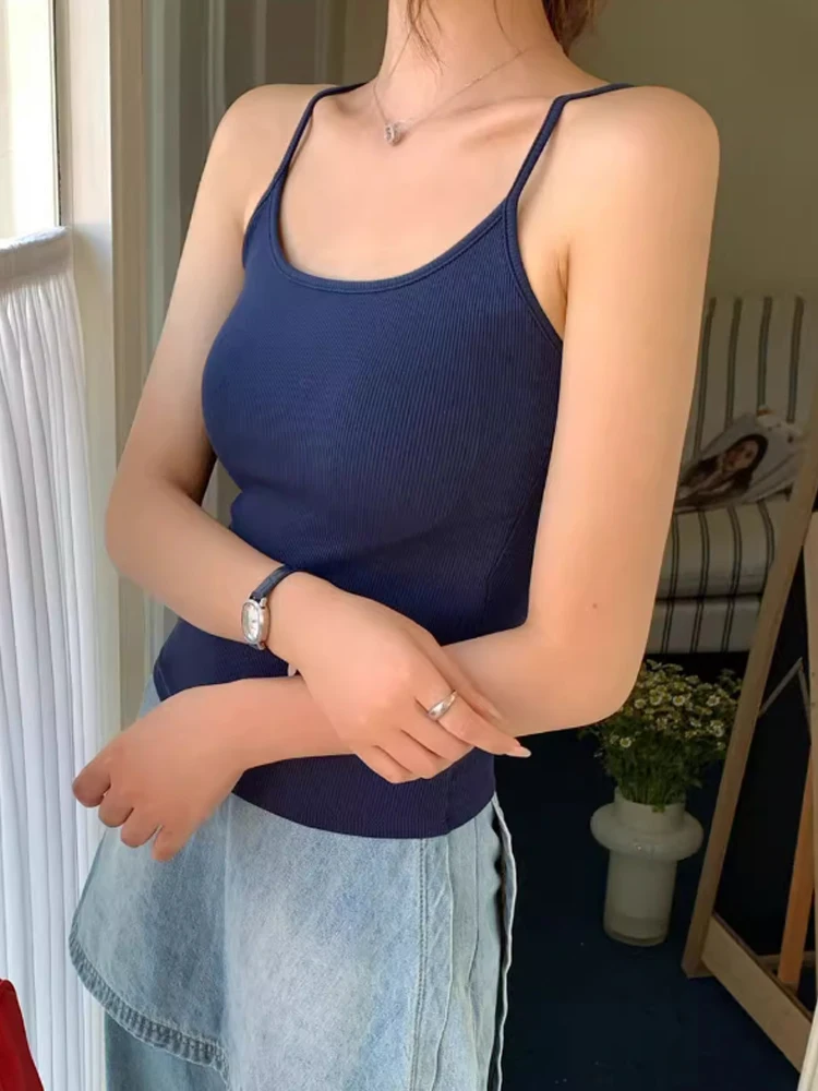 Brtte bianco con imbottitura sul petto Bellissimo gilet Ba-Piece Capispalla da donna Autunno Inverno Strato base Top a tubo Sle...