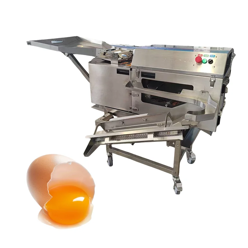 Automatic Egg Cracking Machine Egg Yolk White Separator Machine for Bakery & Catering