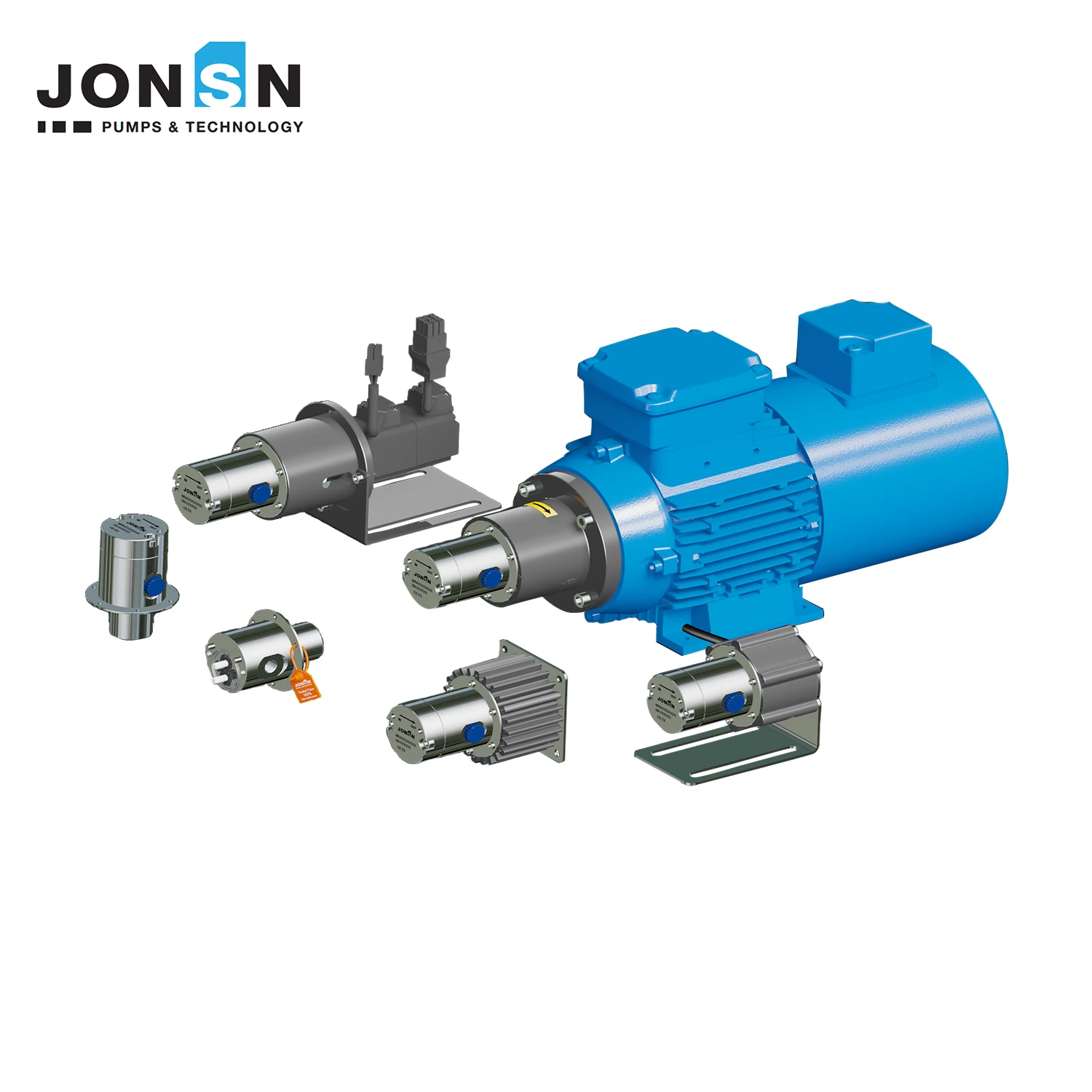 Stainless Magnetic Gear Pump For Cosmetics Liquid Production Silicone Oil Essence Quantitative Transport Electric Motor