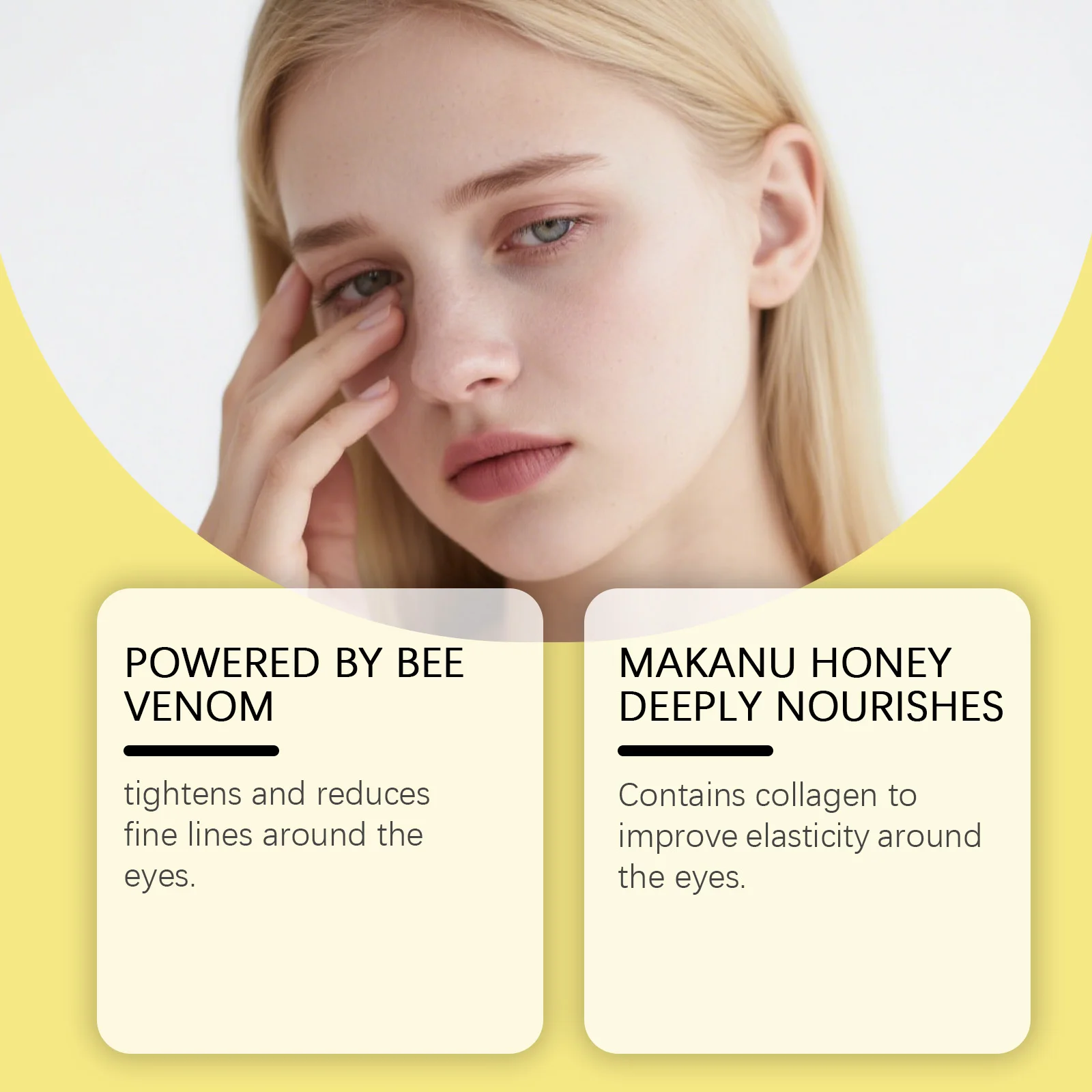 شد العين عصا مع العسل الكولاجين تشديد العين الأسطوانة للخطوط الدقيقة سهلة تطبيق العناية بالعين عصا ترطيب تحت العلاج #5