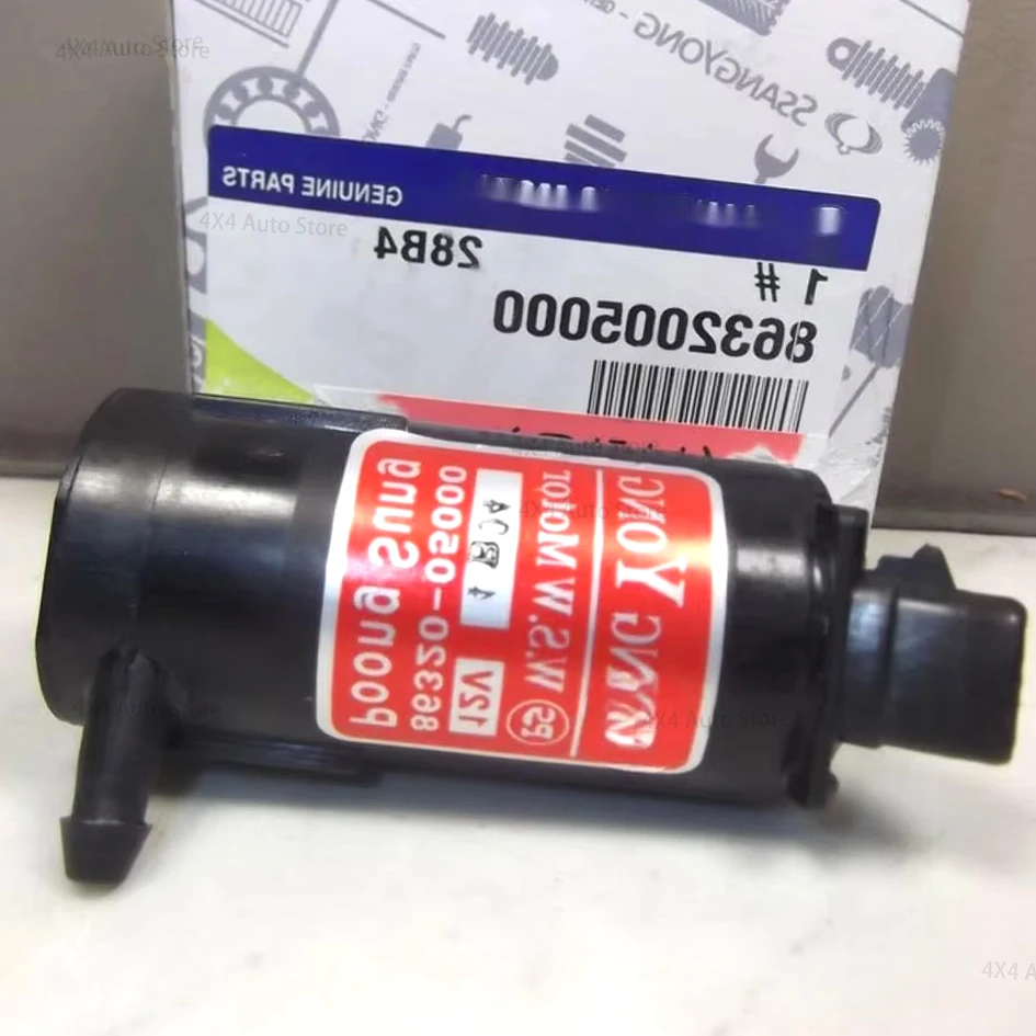 Para ssangyong rodius stavic korando rexton musso sports ute genuíno pára-brisa lavadora bomba do motor assy 8632005000