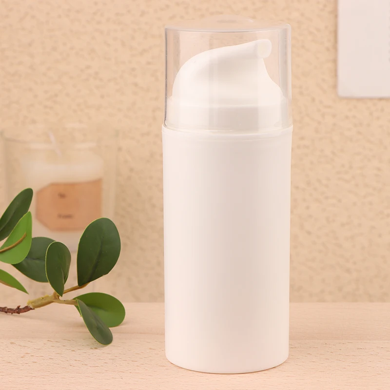 【XHB】50/100 مللي زجاجة كريم مفرغة الصحافة غسول زجاجة كريم الفرعية زجاجة محلول بلاستيكية بدون القش حاوية مستحضرات التجميل #6
