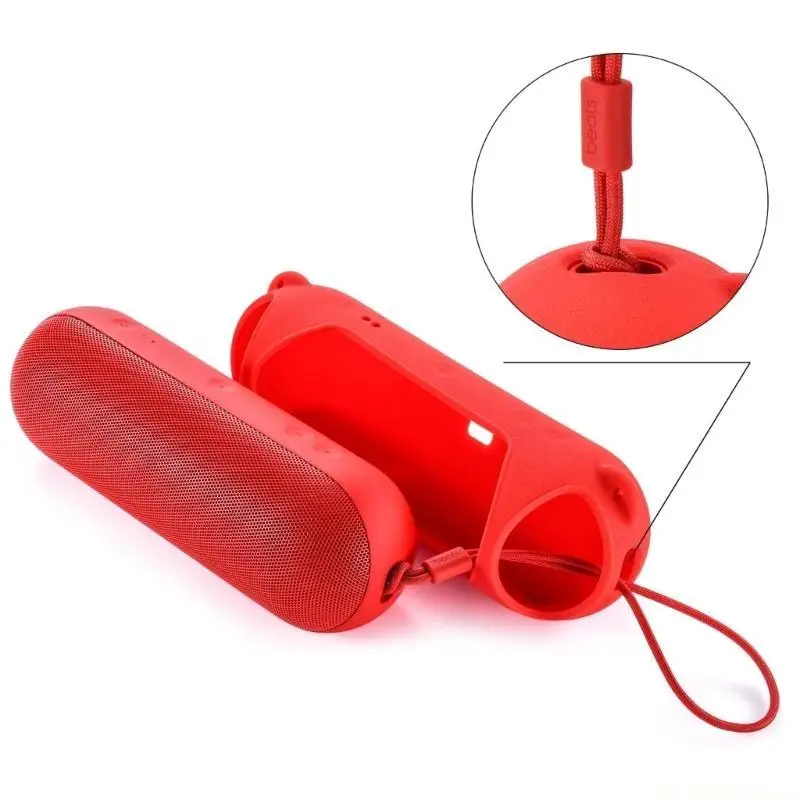 E56B Travel Friendly Silicone Case Protector Sleeve for Bluetooth-compatible Loudspeaker Multiple Color Available