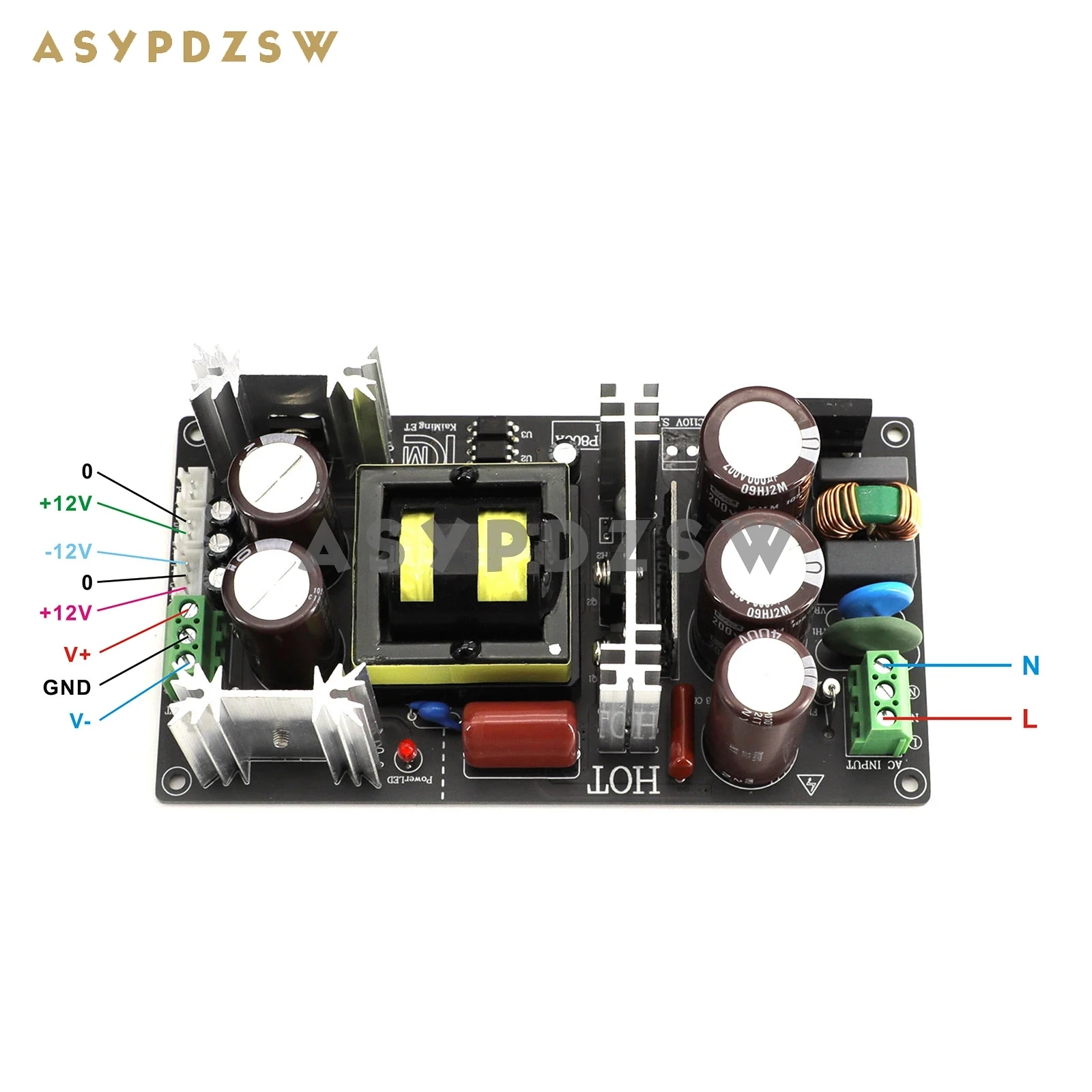 KM-P800A High Power Digital Power amplifier Switching power supply DC +/-24V/36V/48V/55V/70V/80V Regulator 800W SMPS board