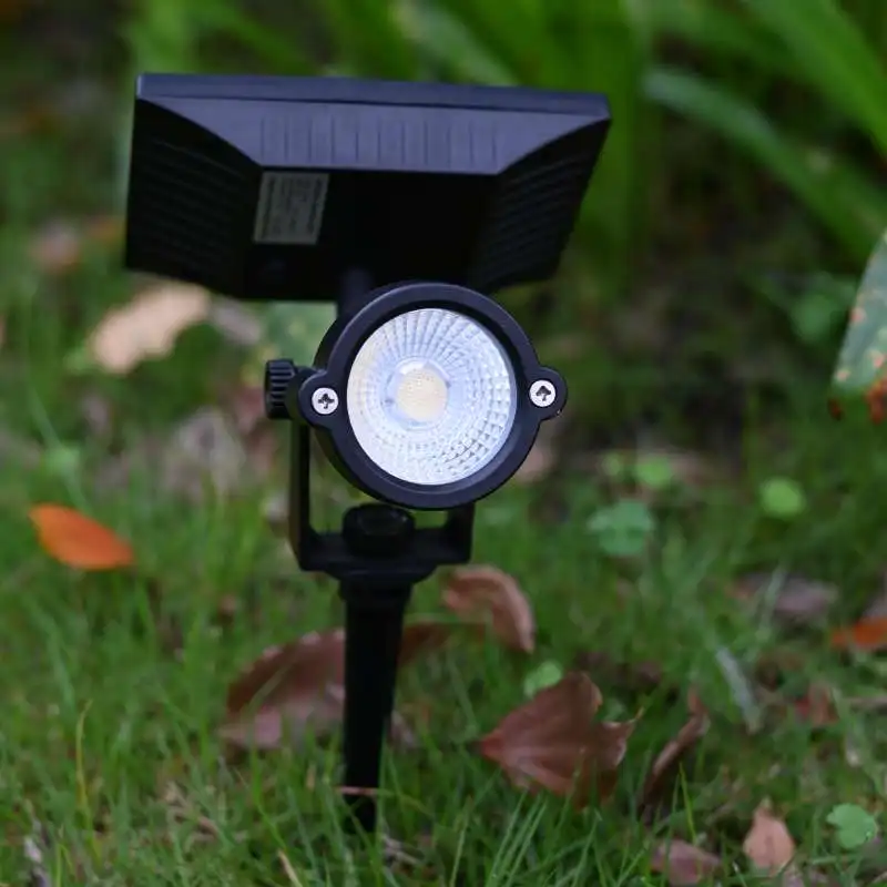 

IP65 Наружные солнечные садовые светодиодные фонари RGB для газона для патио и пейзажа 5 Вт 3000 К 6000 К RGB ABS CE Солнечная панель для домашних животных