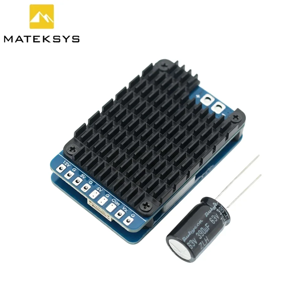 VoidFlyMateksys Matek PM12S-3 DC 3-12S Step-Down Voltage Regulator Power Module BEC 5V 12V Vx For RC Helicopter Drone Airplane