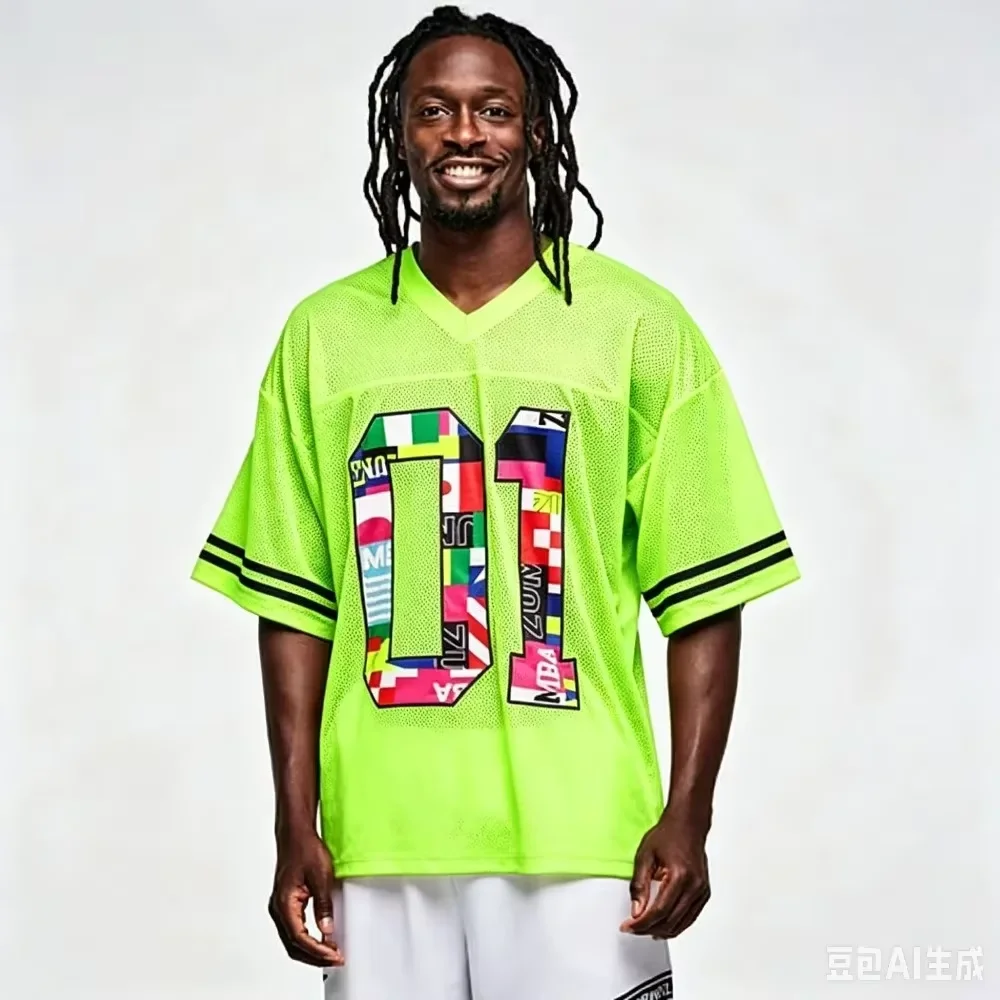 New 3D Printed Multi-national Flag Pattern Patchwork Style Casual Short-sleeved Men's and Women's Round-neck Shirt