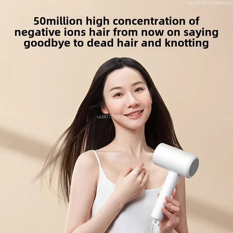 XIAOMI MIJIA Portable Anion Hair Dryer Quick Dry Professinal Foldable 1600W 50 Million Negative Lons Home Trave H101 l Hair Care