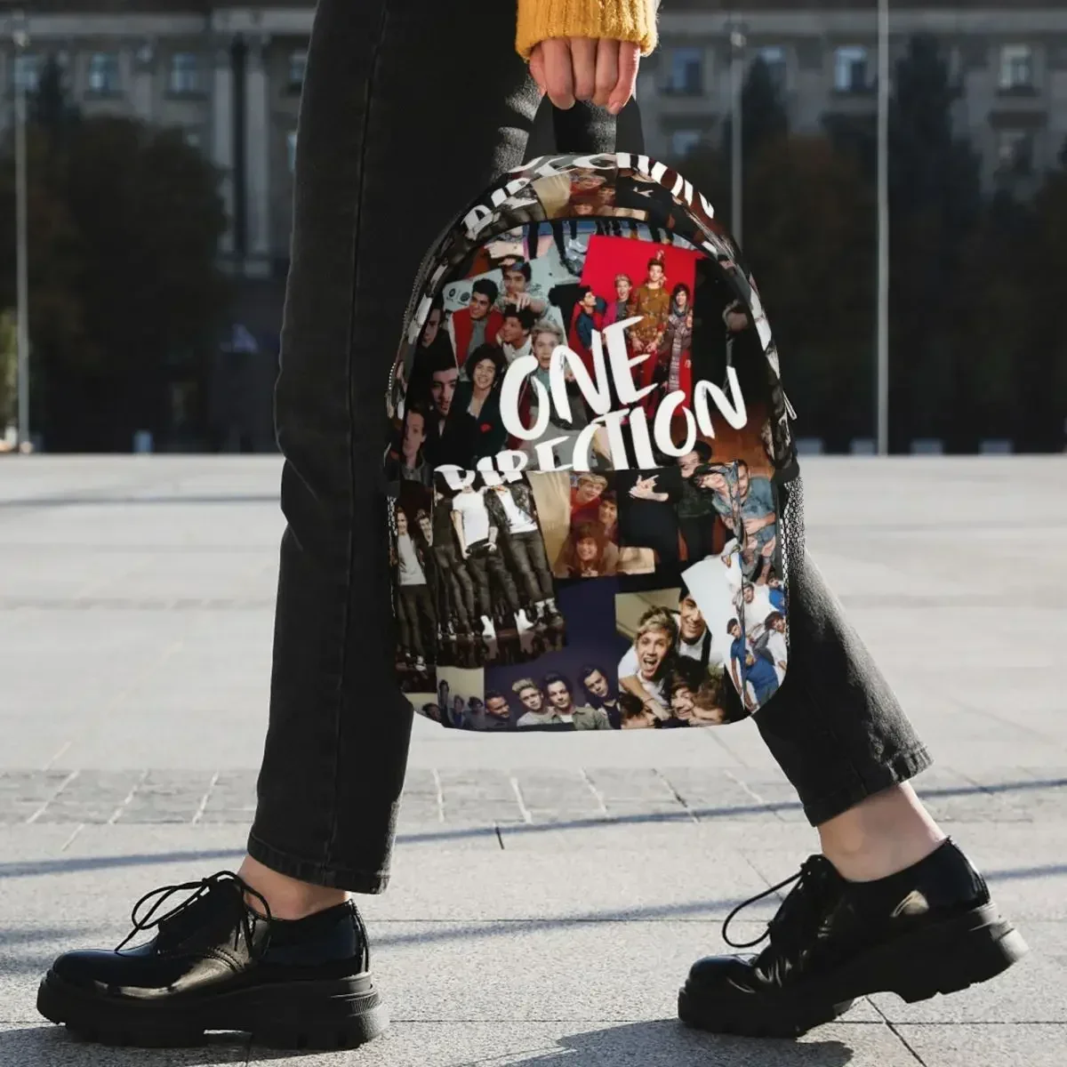 O-One-S D-Direction-S Backpack Hot Sale Daypack Large Capacity Boys Girls BookBag Shoulder Bags for Men Women Kids School Bag view 4