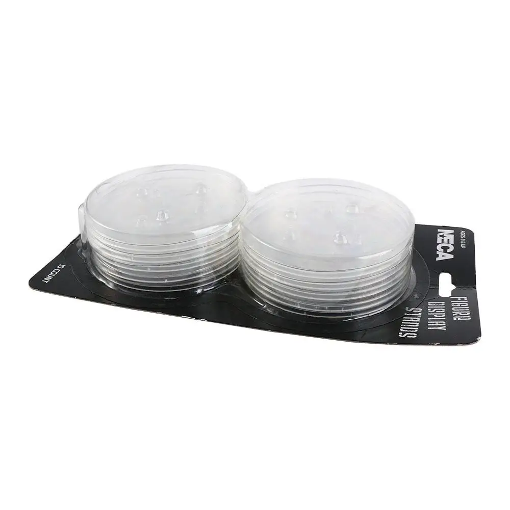 

6 - 8" Inch Neca Stands Model Plastic Action Figure Display Stands 9cm Transparent Model Display Base Figures Display Accessory