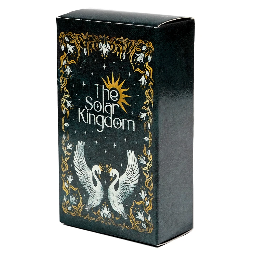 86pcs Cards The Solar Kingdom Tarot Magical Journey Cosmic Insight Divination For Beginners Learning t Deck with Meanings
