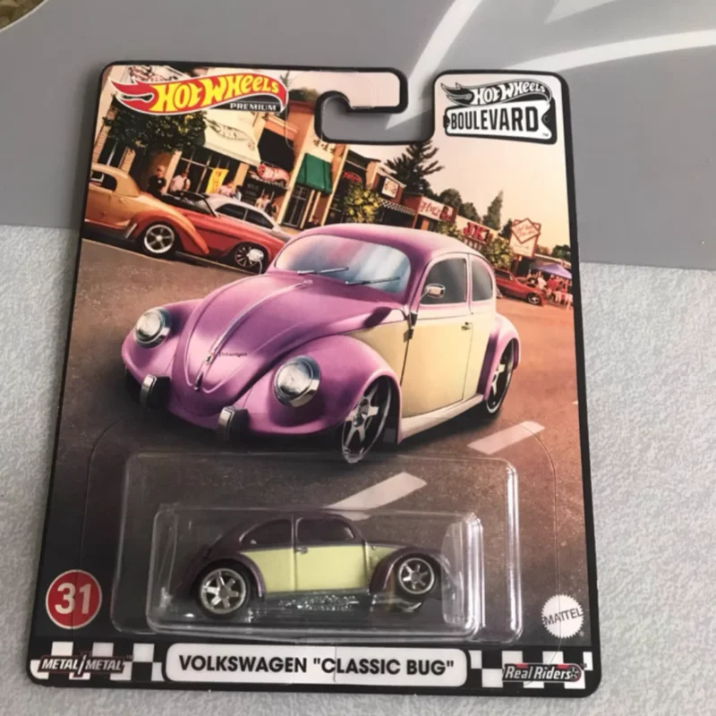

Hot Wheels Original Premium Gjt68 Boulevard Series GTO DMC Real Riders Creative Diecast Car Hobby Model Fans Festival Gift