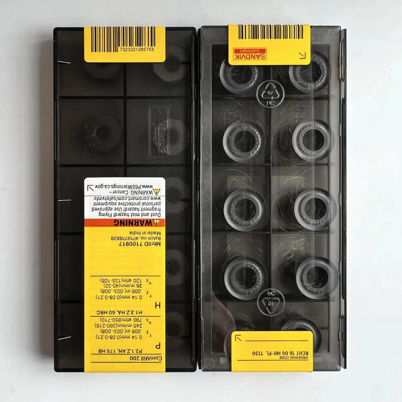 

RCHT1606M0-PL 1130 / CNC lathe carbide blade 10 PCS